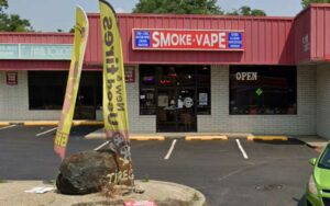 Police search for vape store armed robbery suspect