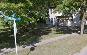 Two shot on saratoga street in utica