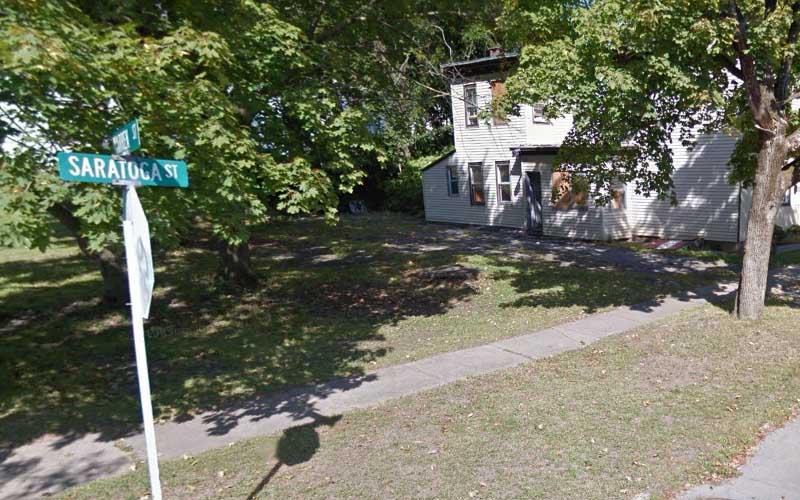 Two Shot on Saratoga Street in Utica