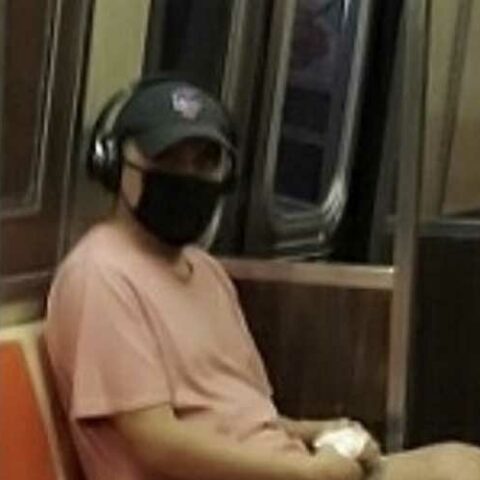 Police seeking self touching subaway straphanger - photo licensed by shore news network.
