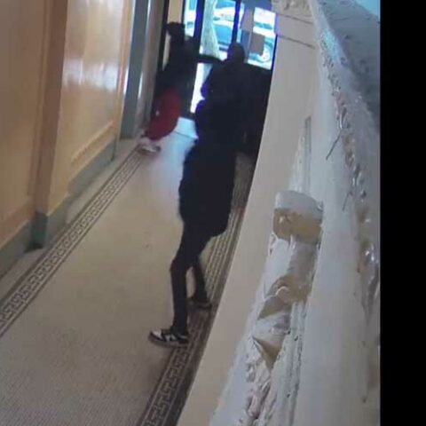 Suspects fired shot through new york city apartment door - photo licensed by shore news network.