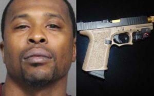 Suspect with loaded ghost gun fled police, arrested