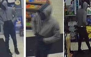 Police searching for gas station robbery suspect in newark