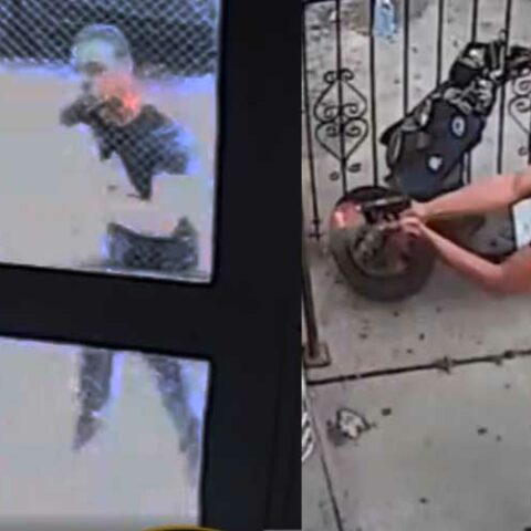 Gunman wanted after firing gun through door in brooklyn - photo licensed by shore news network.