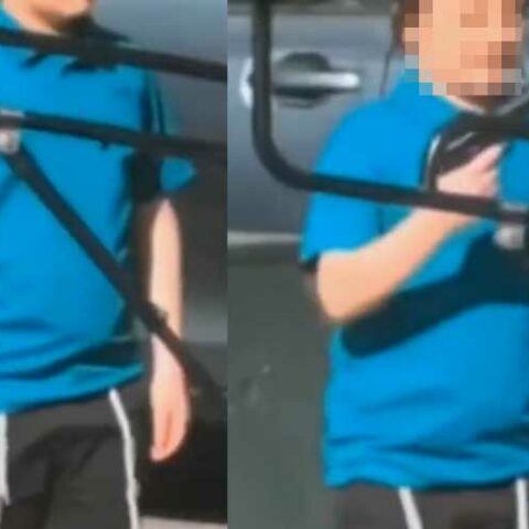 Video of lakewood student with gun at school bus stop goes viral - photo licensed by shore news network.