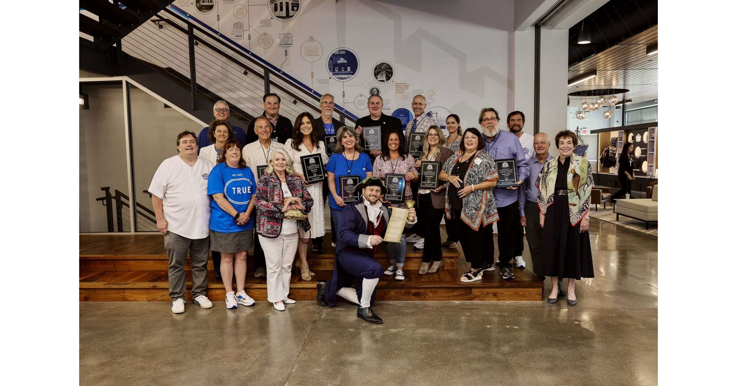 White Castle Inducts 10 Passionate Fans Into Its 2021 Class of the Cravers Hall of Fame During Ceremony at Columbus Home Office