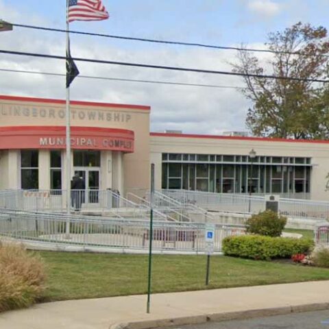 Suspicious package near willingboro town hall forces shelter in place - photo licensed by shore news network.