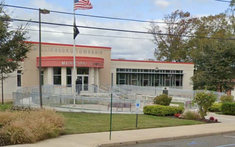 Suspicious package near willingboro town hall forces shelter in place - photo licensed by shore news network.