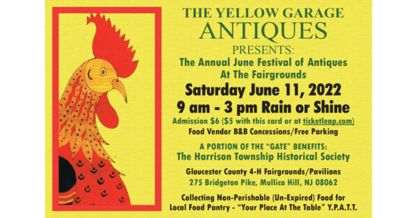 Yellow Garage - June Festival of Antiques
