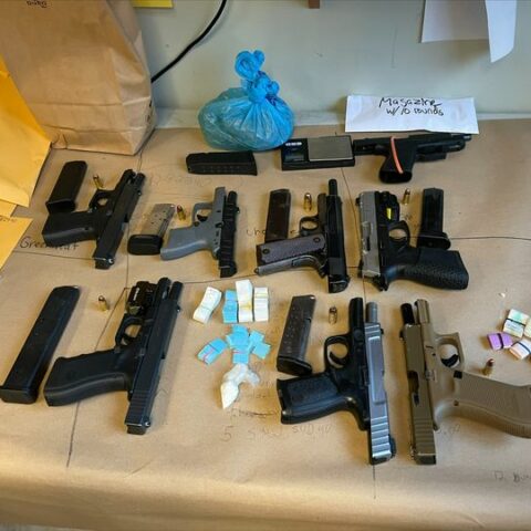 Police find weapons cache, heroin after juvenile posts video with gun in pittsburgh - photo licensed by shore news network.