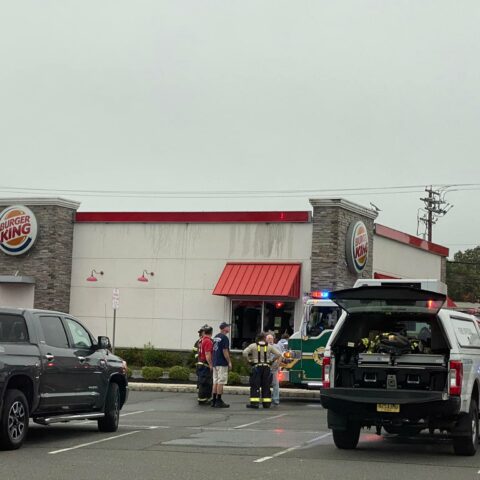Fire at burger king in jackson temporarily closes restaurant - photo licensed by shore news network.