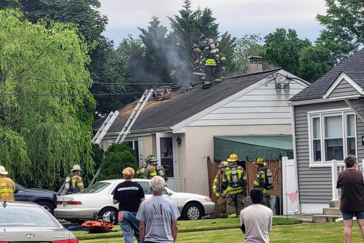 Attic Fire Displaces Residents in Gloucester Township