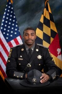 Maryland police officer shot while attempting to arrest fugitive