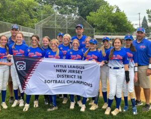 Toms river little league softball wins district 18 championship again