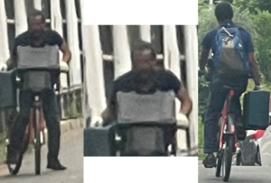 Police in northwest d. C. Search for burglary suspect