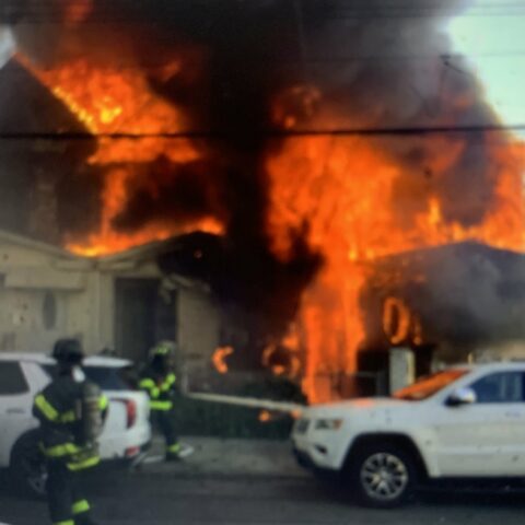Two dead in south richmond hill fire that ripped through multiple homes - photo licensed by shore news network.