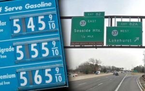 Gas is now over $5 per gallon across new jersey, highest price ever
