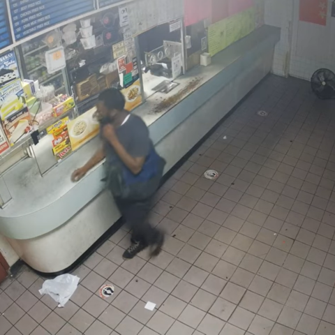 D. C. Burglar caught on camera - photo licensed by shore news network.