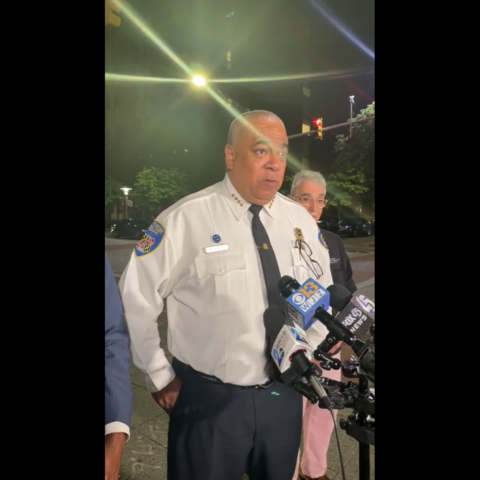Baltimore police sergeant struck and dragged by car on life support - photo licensed by shore news network.