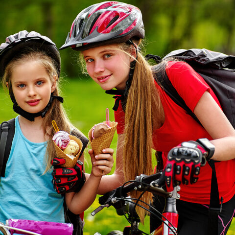 Wyckoff police ice cold when it comes to bike safety this summer - photo licensed by shore news network.