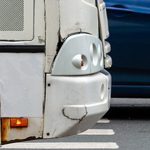 Pedestrian struck exiting bus in damascus - photo licensed by shore news network.