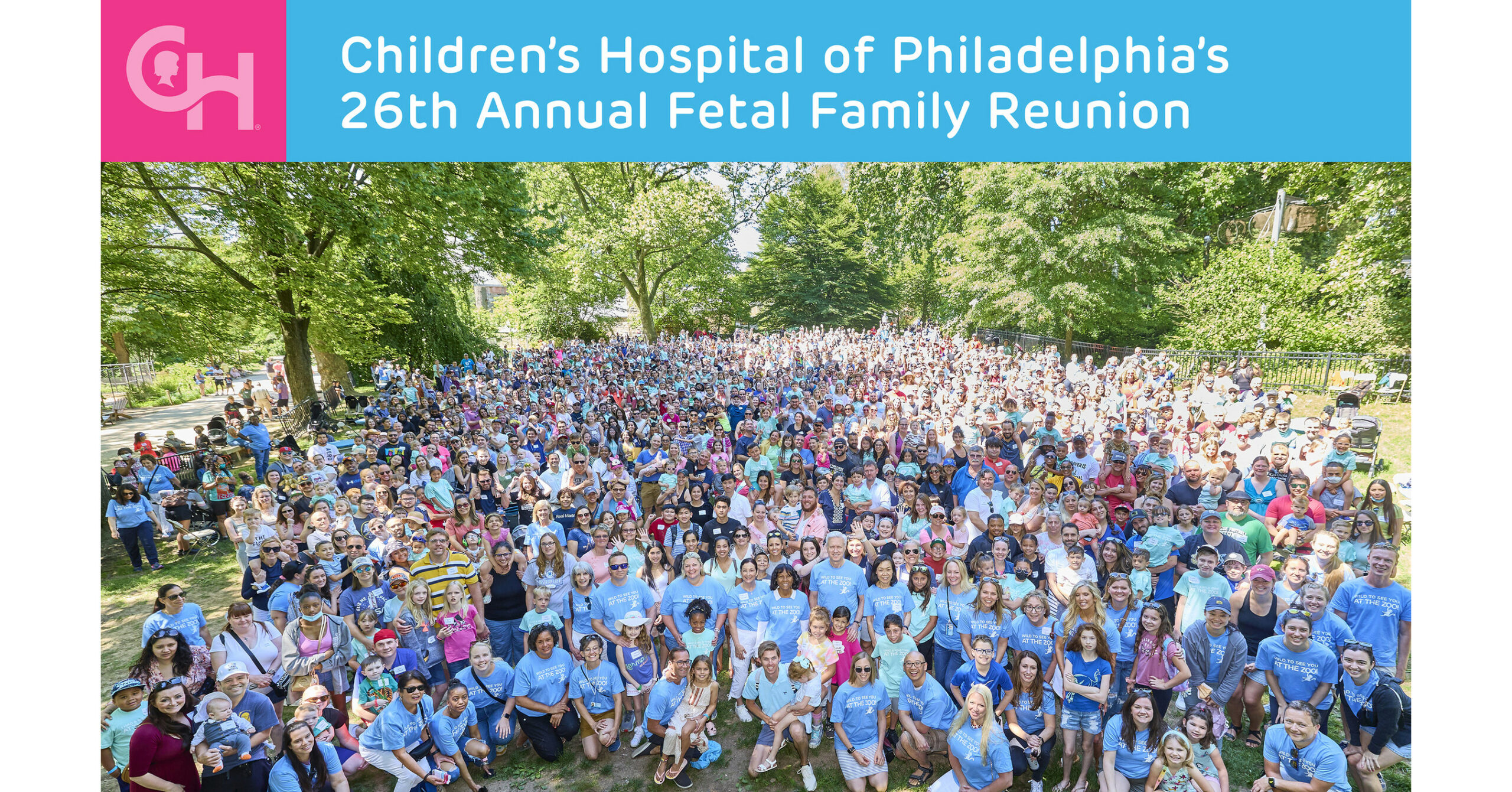 Children's Hospital of Philadelphia Celebrates 26th Annual Fetal Surgery Family Reunion at the Philadelphia Zoo