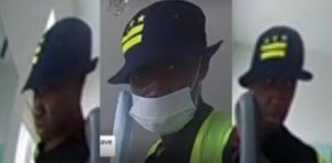D. C. Burglar caught on camera