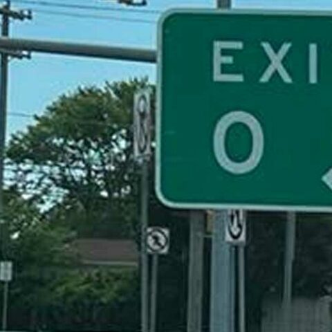 This is how new jersey's garden state parkway ends - photo licensed by shore news network.
