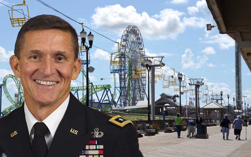 Former National Security Advisor Michael Flynn Will Be on the Boardwalk in Seaside Heights Sunday