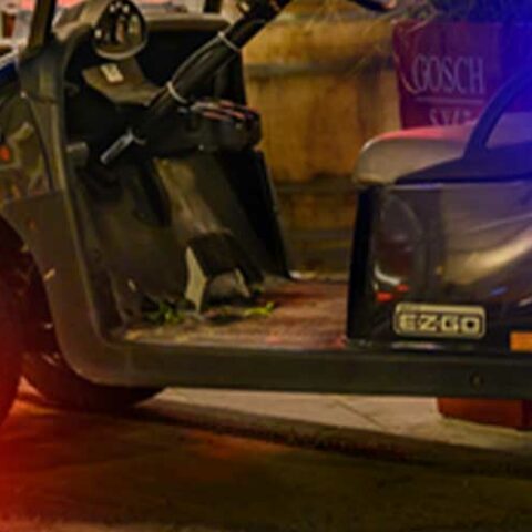 Man in stolen golf cart charged for dui in glen burnie - photo licensed by shore news network.