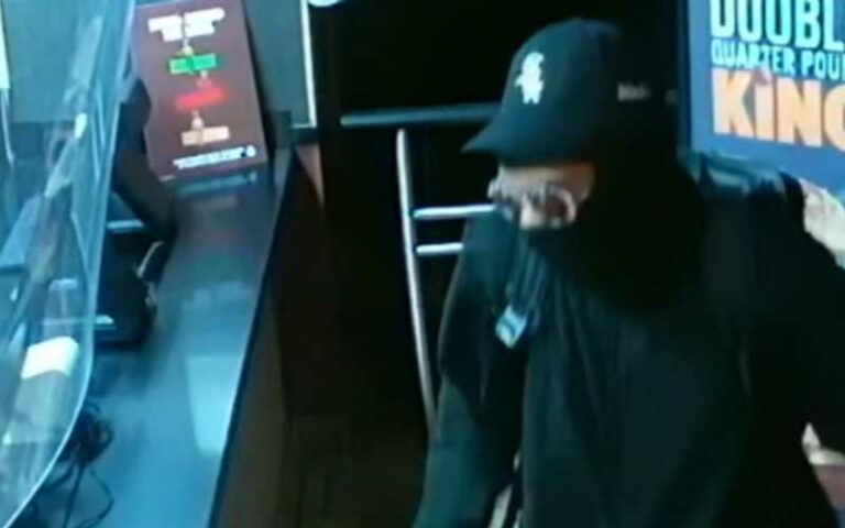 Police searching for empty handed burger king hamburglar - photo licensed by shore news network.