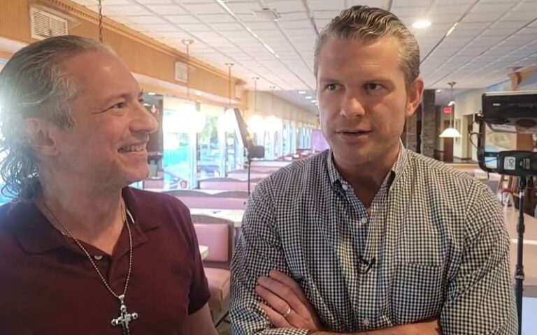 J. D. Vance breaks tie: pete hegseth confirmed as secretary of defense in narrow senate vote - photo licensed by shore news network.