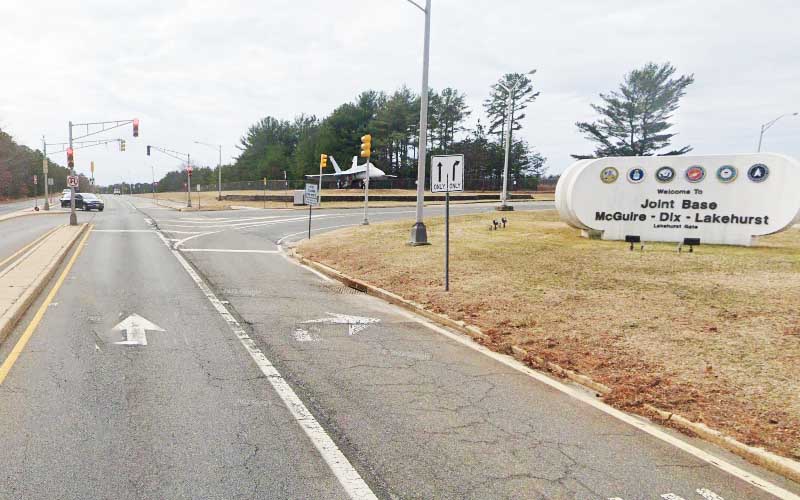 One Killed in Crash Outside Joint Base