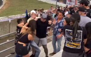 Video of fight at raceway park goes viral
