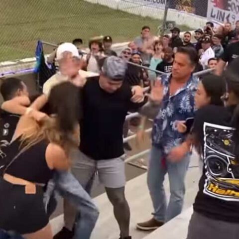 Video of fight at raceway park goes viral - photo licensed by shore news network.