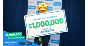 Ohio woman wins big on her phone with $1m powerball ticket on jackpocket