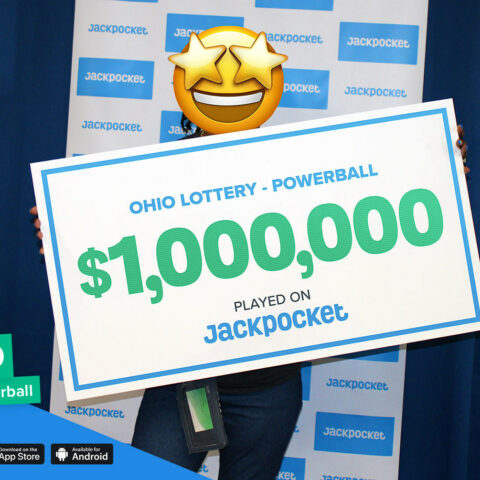 Ohio woman wins big on her phone with $1m powerball ticket on jackpocket - photo licensed by shore news network.