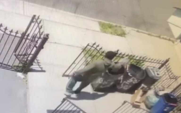 Newark porch pirate does something unexpected - photo licensed by shore news network.