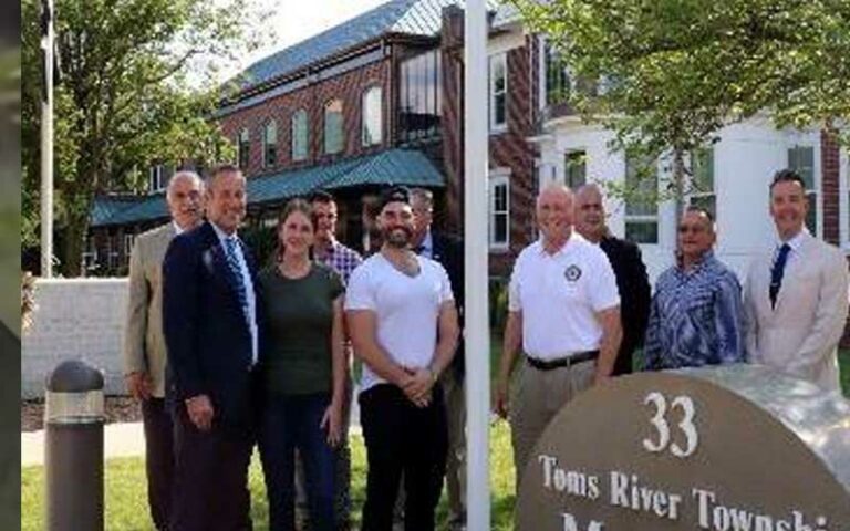 Mayor hill, council celebrate pride day with rainbow flag raising ahead of weekend event - photo licensed by shore news network.