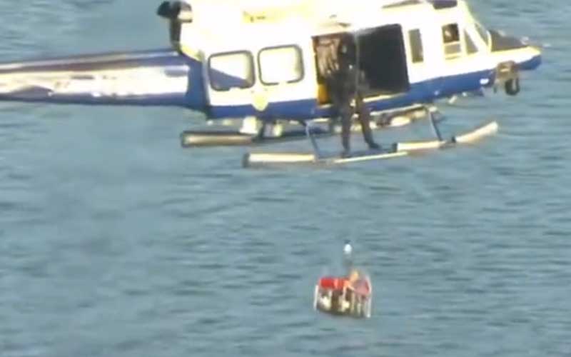 NYPD Rescue Boater Thrown Overboard After Vessel Capsized and Sank