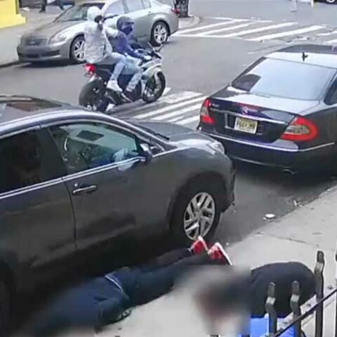 Bronx motorcycle drive-by shooting injures one - photo licensed by shore news network.