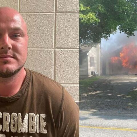 Man charged for starting rising sun garage fire - photo licensed by shore news network.