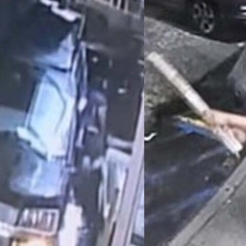 Donut rage: customer attacks dunkin employee, rushes store with large piece of lumber - photo licensed by shore news network.