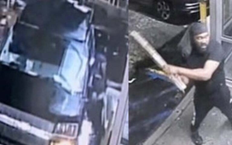 Donut rage: customer attacks dunkin employee, rushes store with large piece of lumber - photo licensed by shore news network.