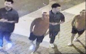 Suspects who defaced police vehicle caught on camera in newark