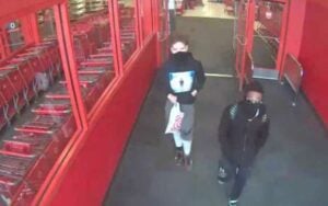 Police searching for suspects who robbed cars, used stolen credit cards at target