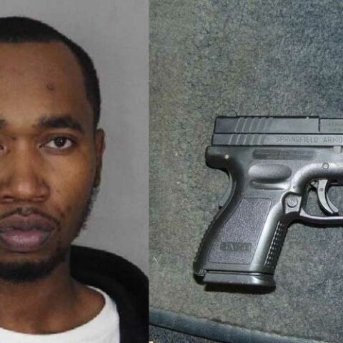 Gun found during utica traffic stop - photo licensed by shore news network.