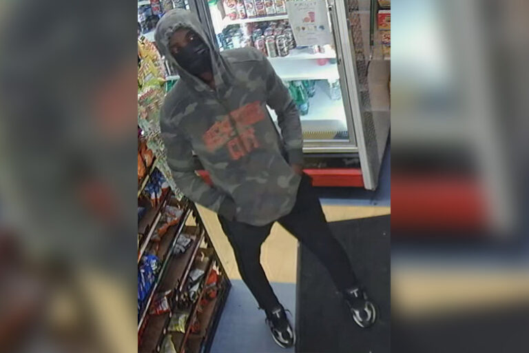 Gunman pointed gun at philadelphia mini-mart clerk's head during robbery - photo licensed by shore news network.