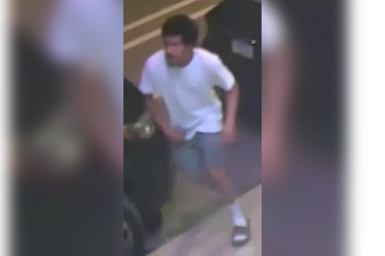 Brief: man wanted for scratching racial surs into hoods of park cars in philadelphia - photo licensed by shore news network.
