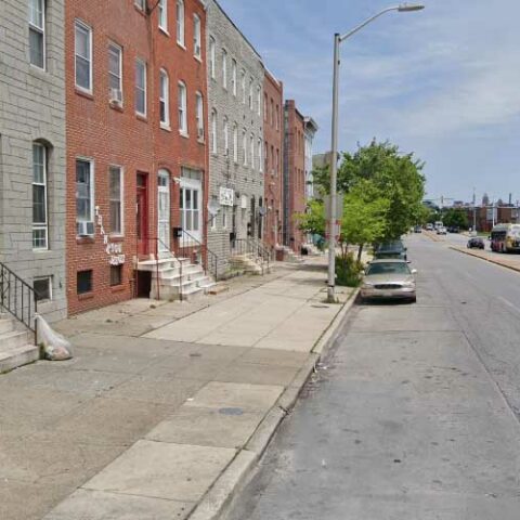 Baltimore police respond after hearing gunshots, one person found dead - photo licensed by shore news network.